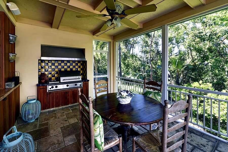 Outdoor Kitchen Area